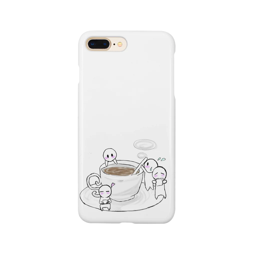 カフェオレのきょうのかふぇおれ ほっと Smartphone Case