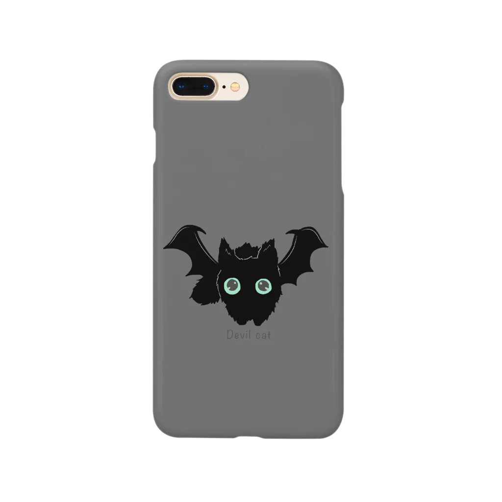 amemugi（あめむぎ）の悪魔みたいな猫 Smartphone Case