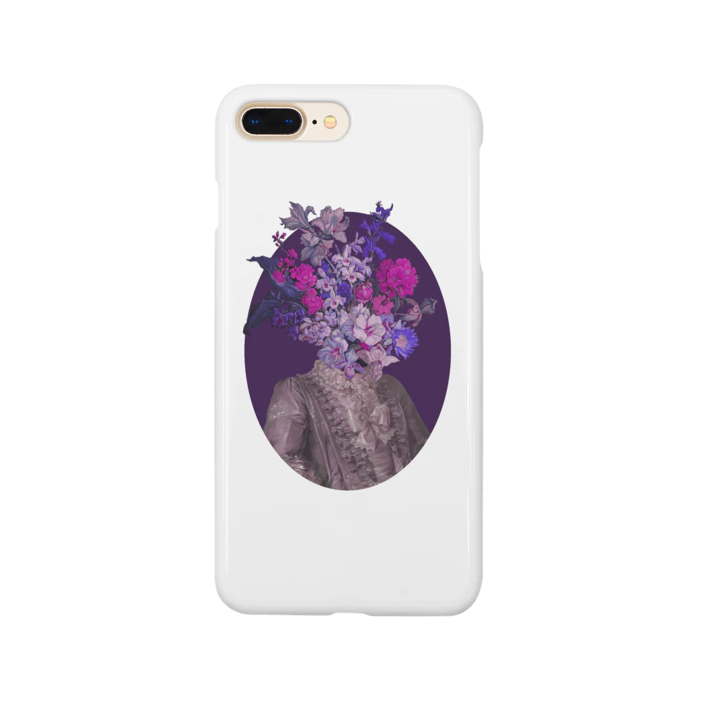 花園の花と貴婦人 Smartphone Case