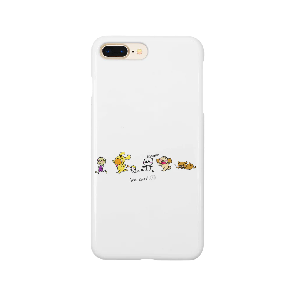 なまけもののしっぽ@POCOMINのPOCOMIN Smartphone Case