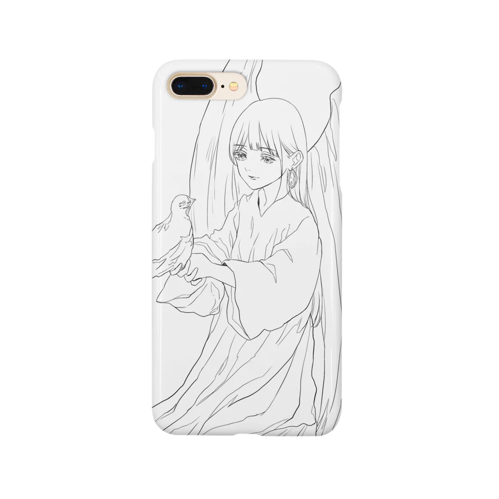 堀部桃寧の天使 Smartphone Case