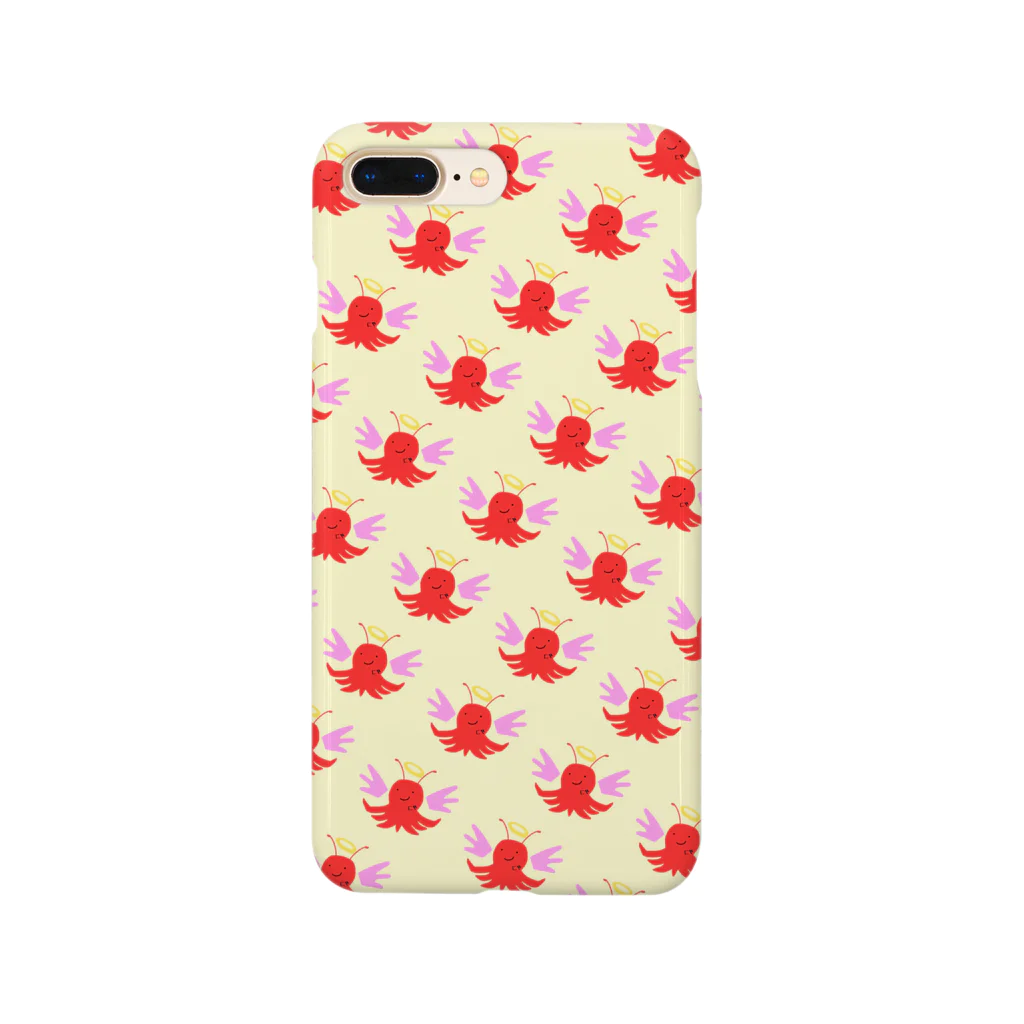 💜 . .蟲姫花凛. . 💜の元祖！ タコ神天使 ケータイカバー Smartphone Case