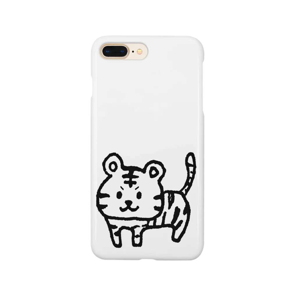 てがきですの屋さんのてがき！ 立つトラ Smartphone Case