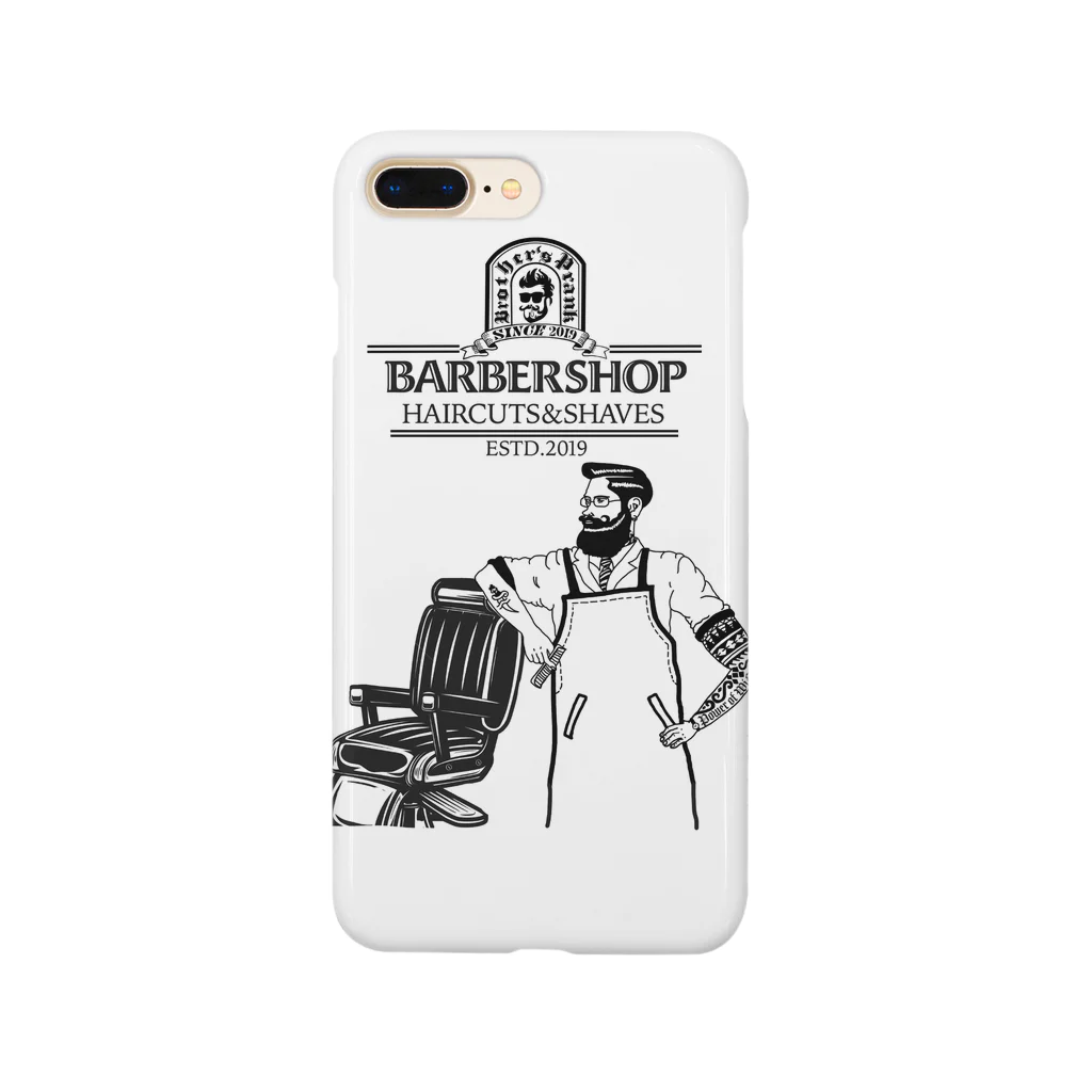 月詩のbarber shop スマホケース