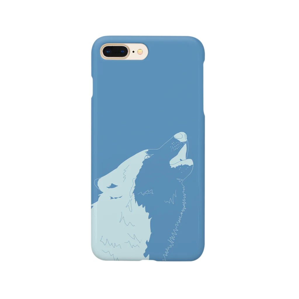 harupii_0203のオオカミ Smartphone Case