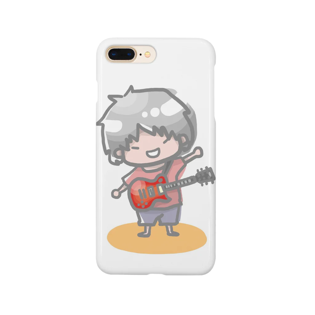 きたくん@薬剤師ヤクヤクのヤクヤクスマホケース(ギターver) Smartphone Case