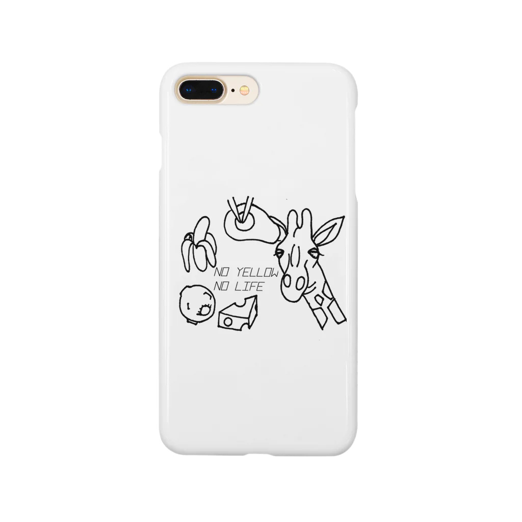 SheepmeeのNo yellow No life Smartphone Case