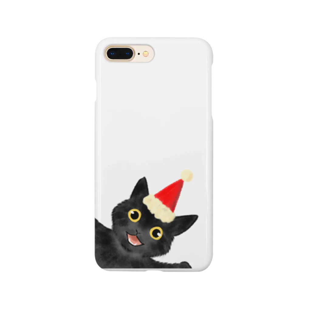 SHOP ベアたんの黒猫のやまとくん スマホケース