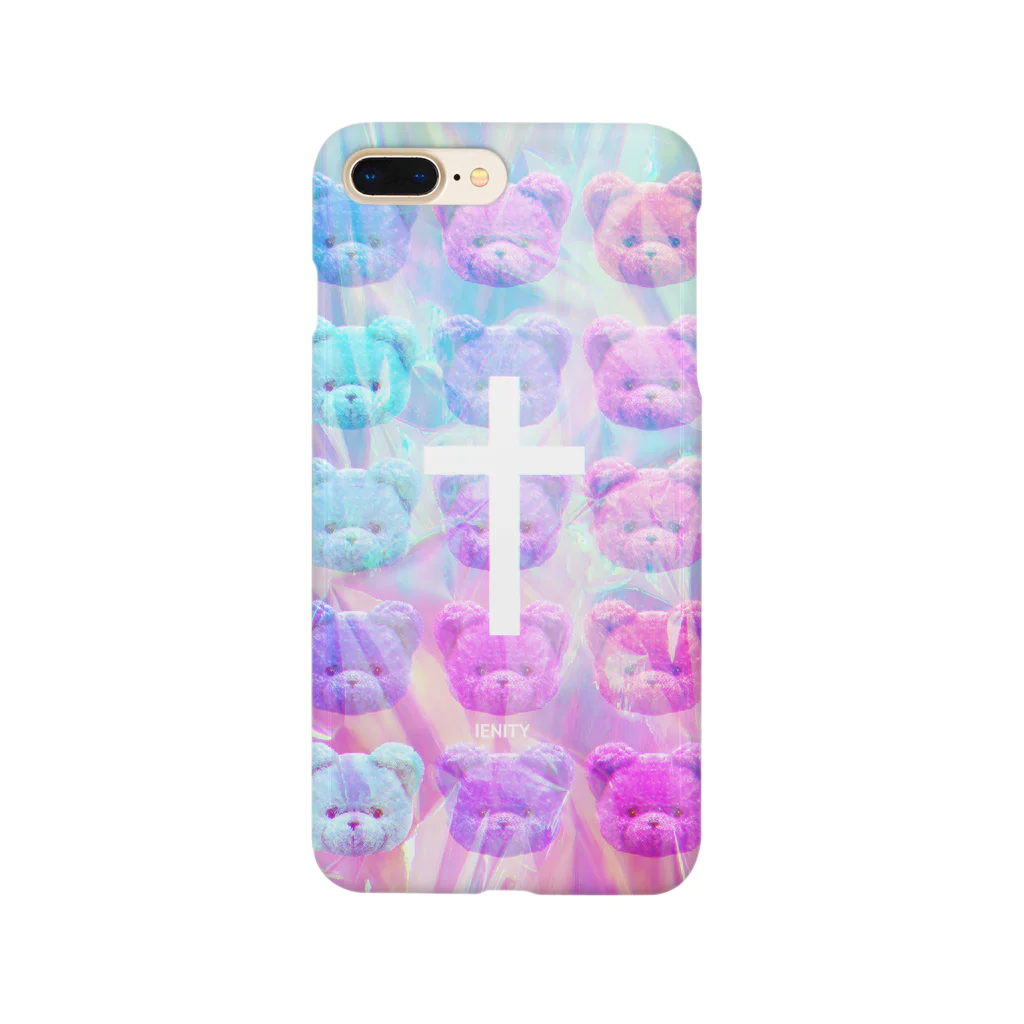 IENITY　/　MOON SIDEの【IENITY】HOLOGRAPHIC BEAR Ver.A Smartphone Case