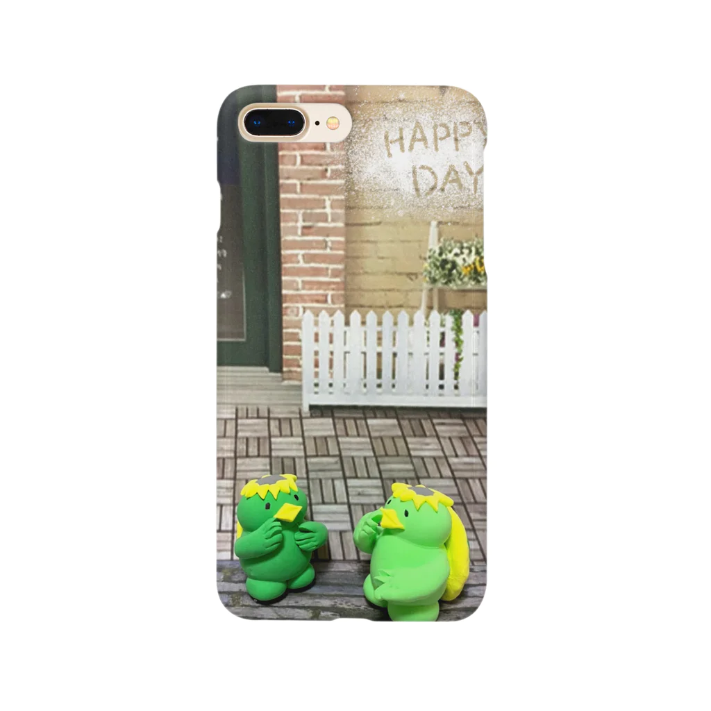 ☆あゆ ころ たろの☆ ハッピーライフの街角のカッパたち Smartphone Case