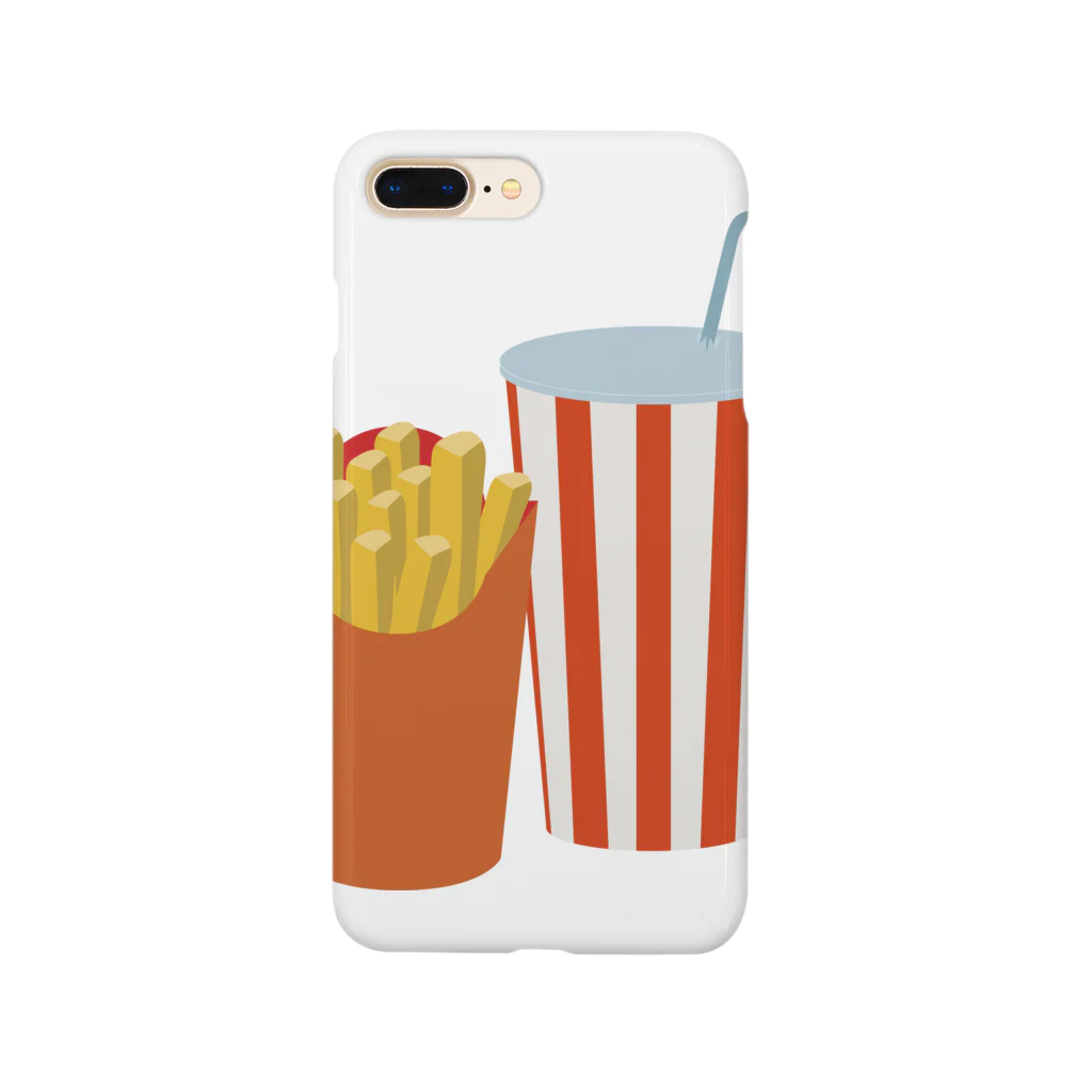 AWESOME HAMBURGERのサイドメニュー Smartphone Case