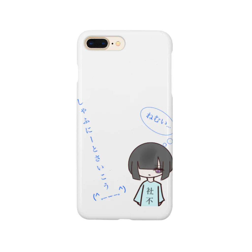 R E N ＿ＳＨＯＰのしゃふにーとちゃん スマホケース