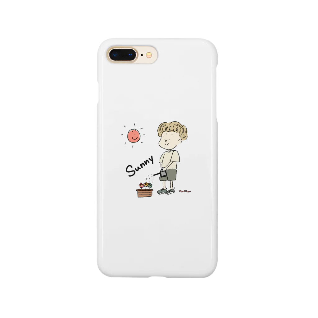 しゅわしゅわくらげのSunny day Smartphone Case