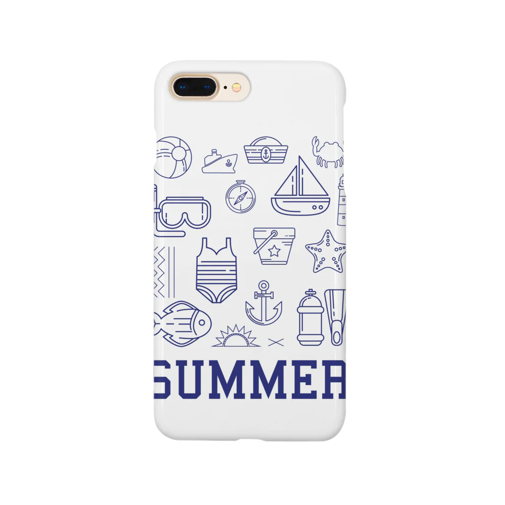 Number8（ナンバーエイト）のハッピーサマー夏の思い出 Smartphone Case