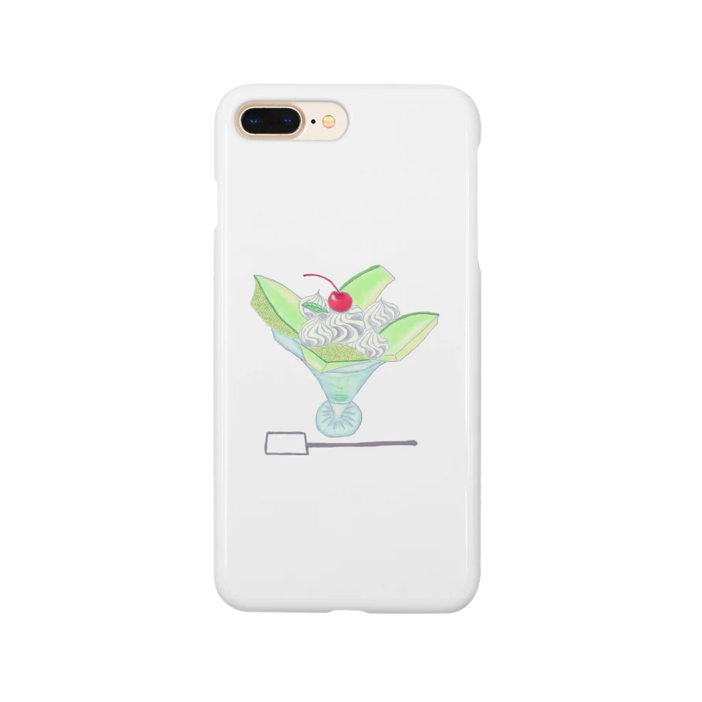 神山 透明のメロンパフェ Smartphone Case