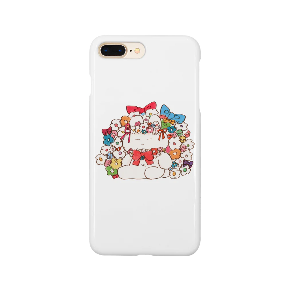 おんごショップのもりもりのうさぎ Smartphone Case