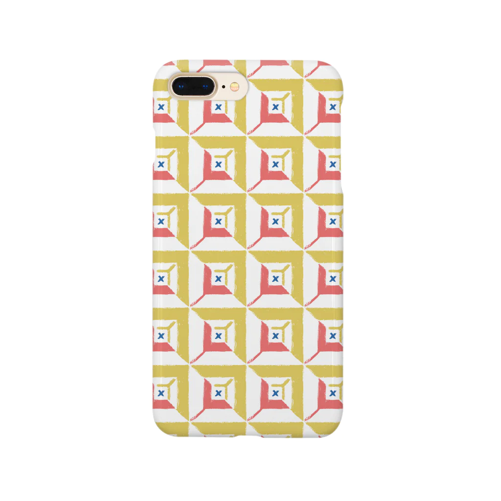 IZANAMI by Akane Yabushitaの🇵🇹リスボンのアズレージョ #9（レトロポップ） Smartphone Case