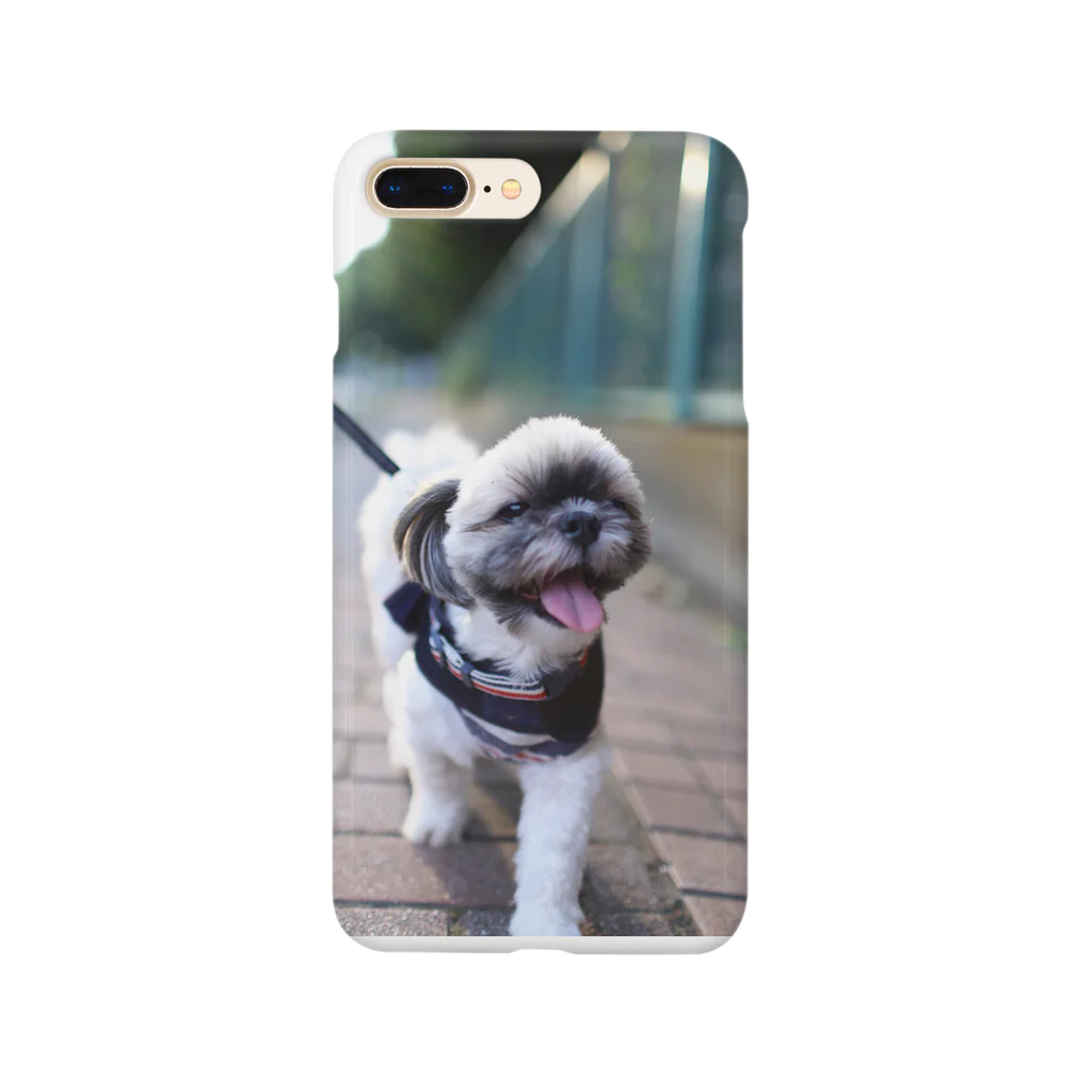 QTVの機嫌の良い犬 Smartphone Case