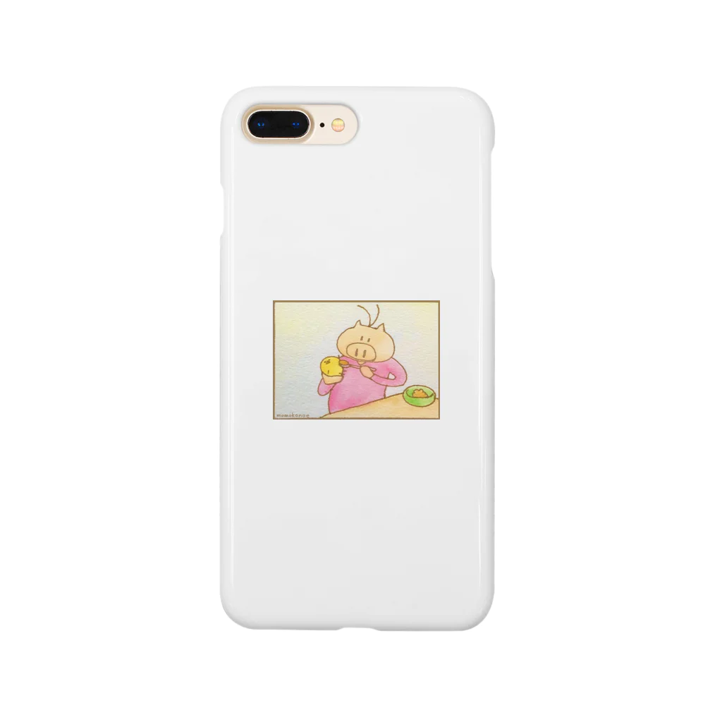 ももこのえのぴーちゃんのごはん Smartphone Case