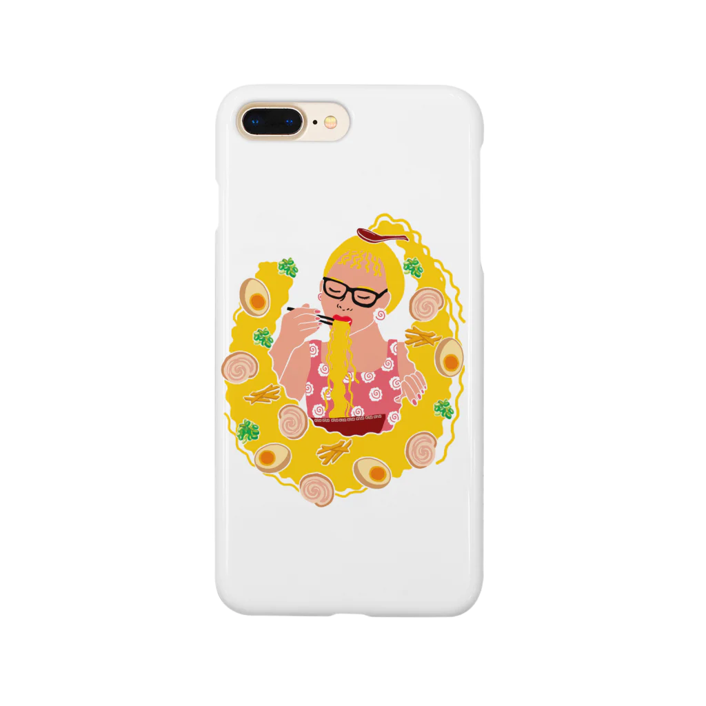 YUCANVASのラーメン大好き Smartphone Case