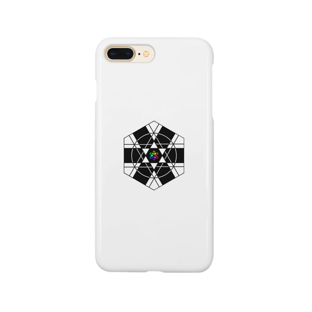 幾何学企画の六芒星カラー -単体- Smartphone Case