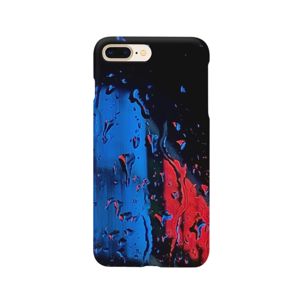 Ueda TakayasuのBlue & Red スマホケース