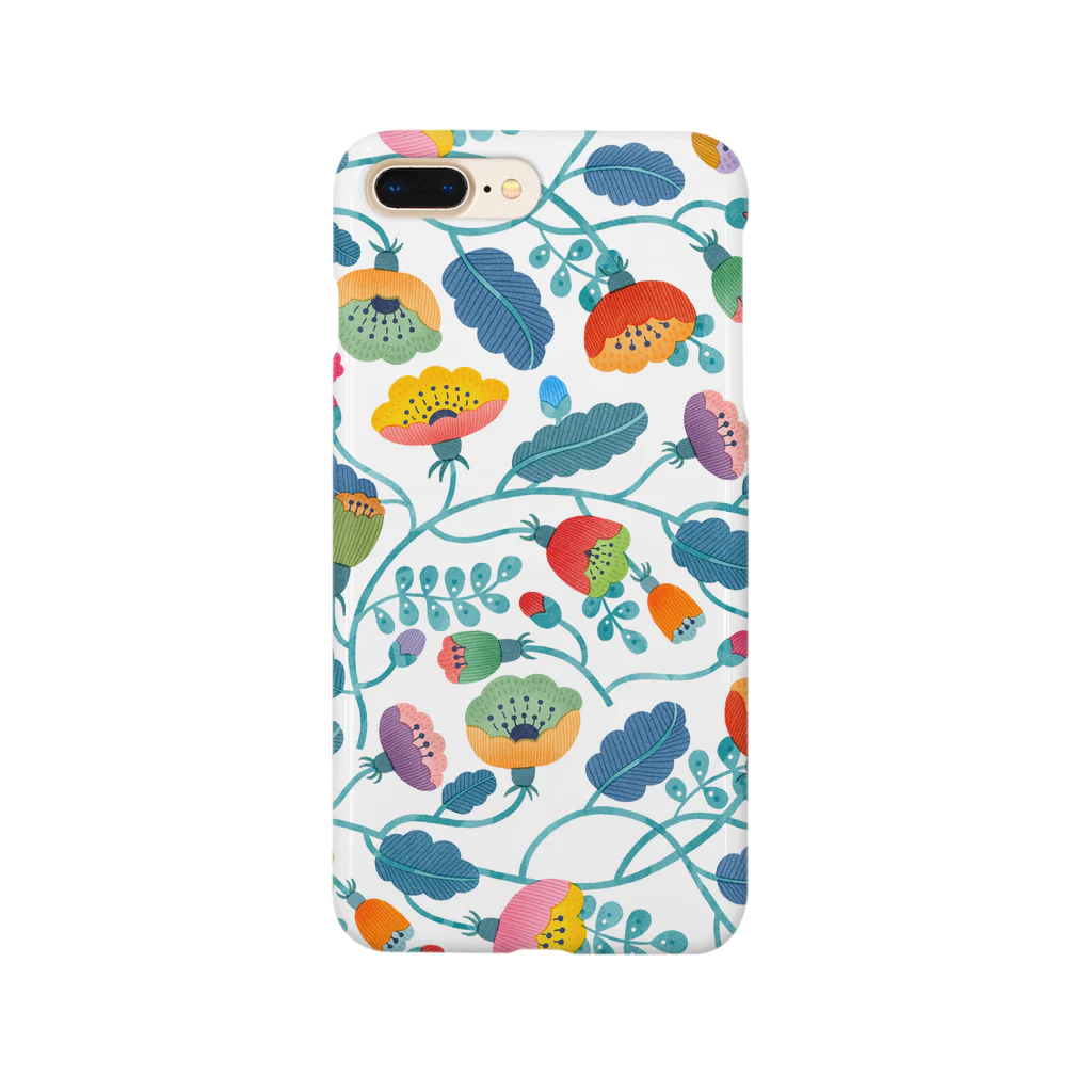 あなんよーこ/イラストレーターのカラフル　白背景 Smartphone Case