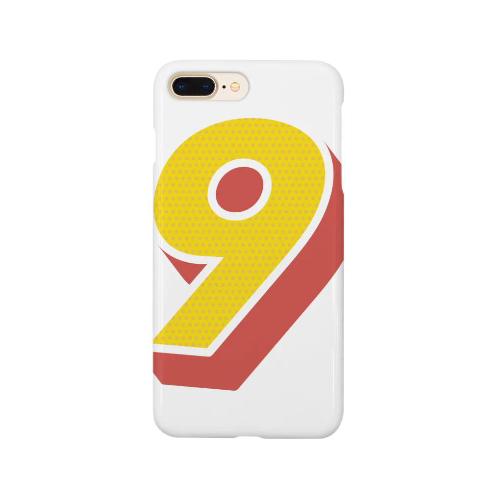 KAWAGOE GRAPHICSの9番 Smartphone Case