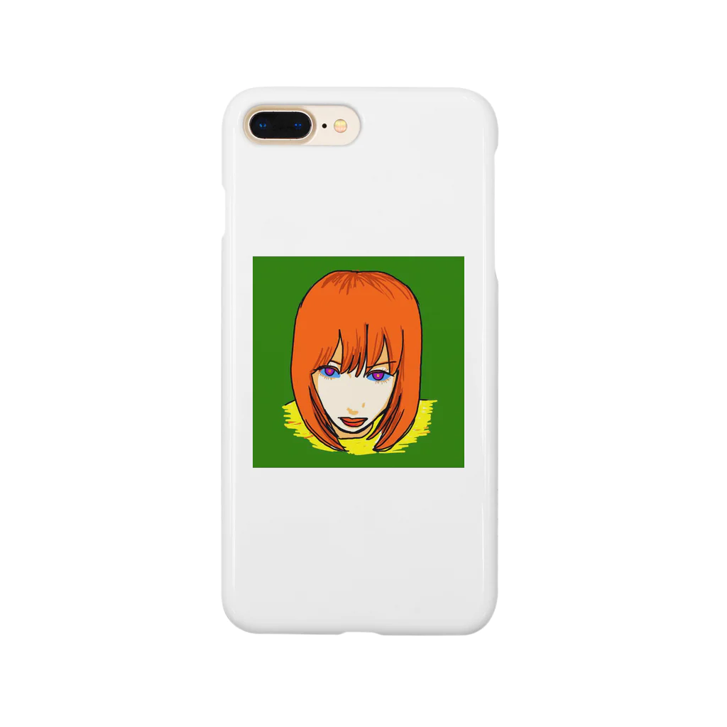 とおやまの上目遣いな女子 Smartphone Case