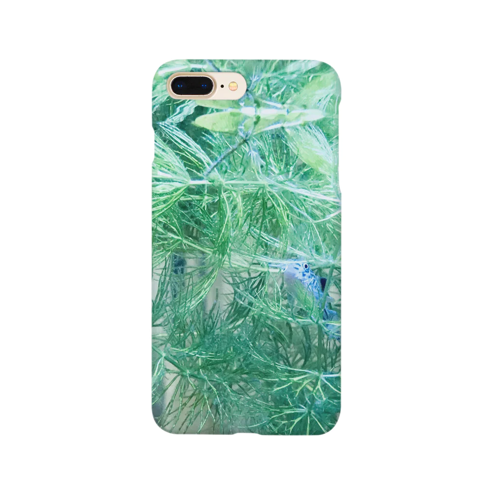 大眠家-ﾀｲﾐﾝｹ-の水草とコリドラス Smartphone Case