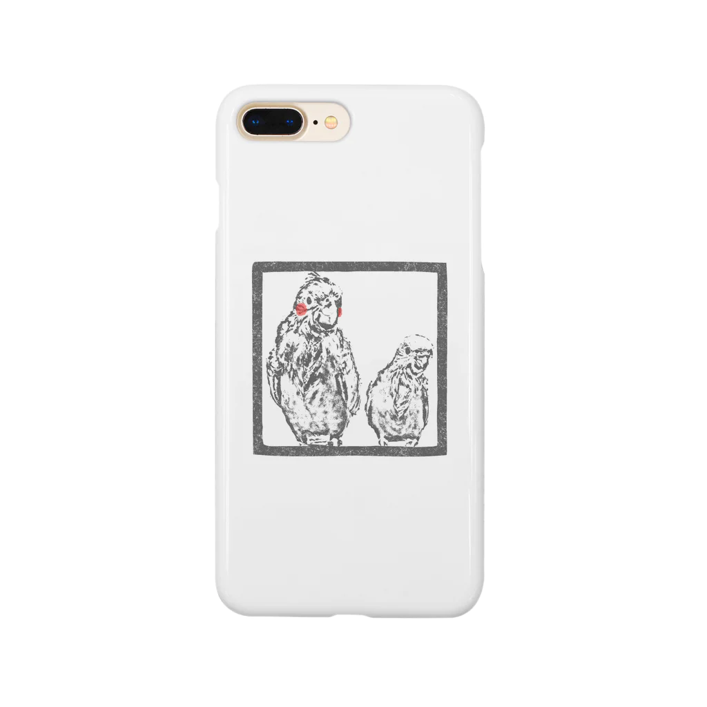 salliyのオカメくんとセキセイくん Smartphone Case