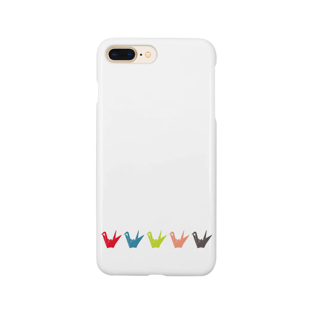 ░▒▓ＳＭＩＲＫＷＯＲＭ▓▒░のPAPERCRANE Smartphone Case