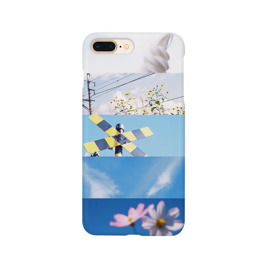 おにくやさんのblue Smartphone Case