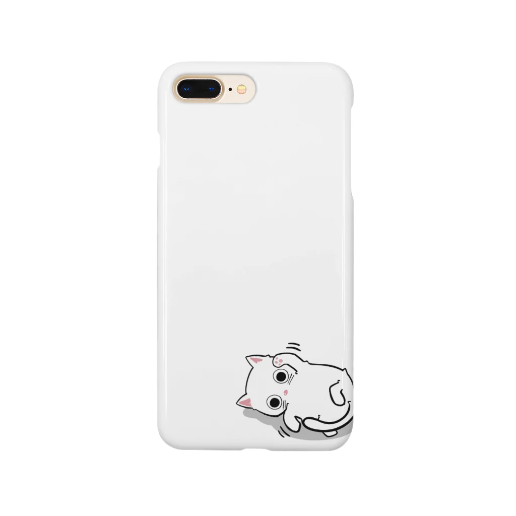 まるのねこと寝転ぶ Smartphone Case