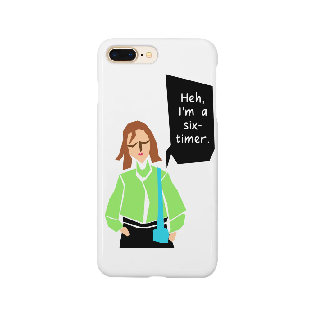 スニーカーマフィアSHOPの“YABAJO”パート②「Rokumata woman」 Smartphone Case