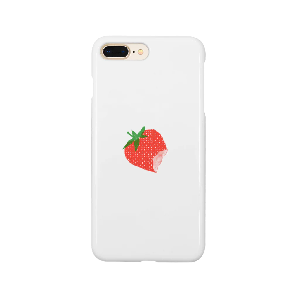 scbの食べかけいちご Smartphone Case