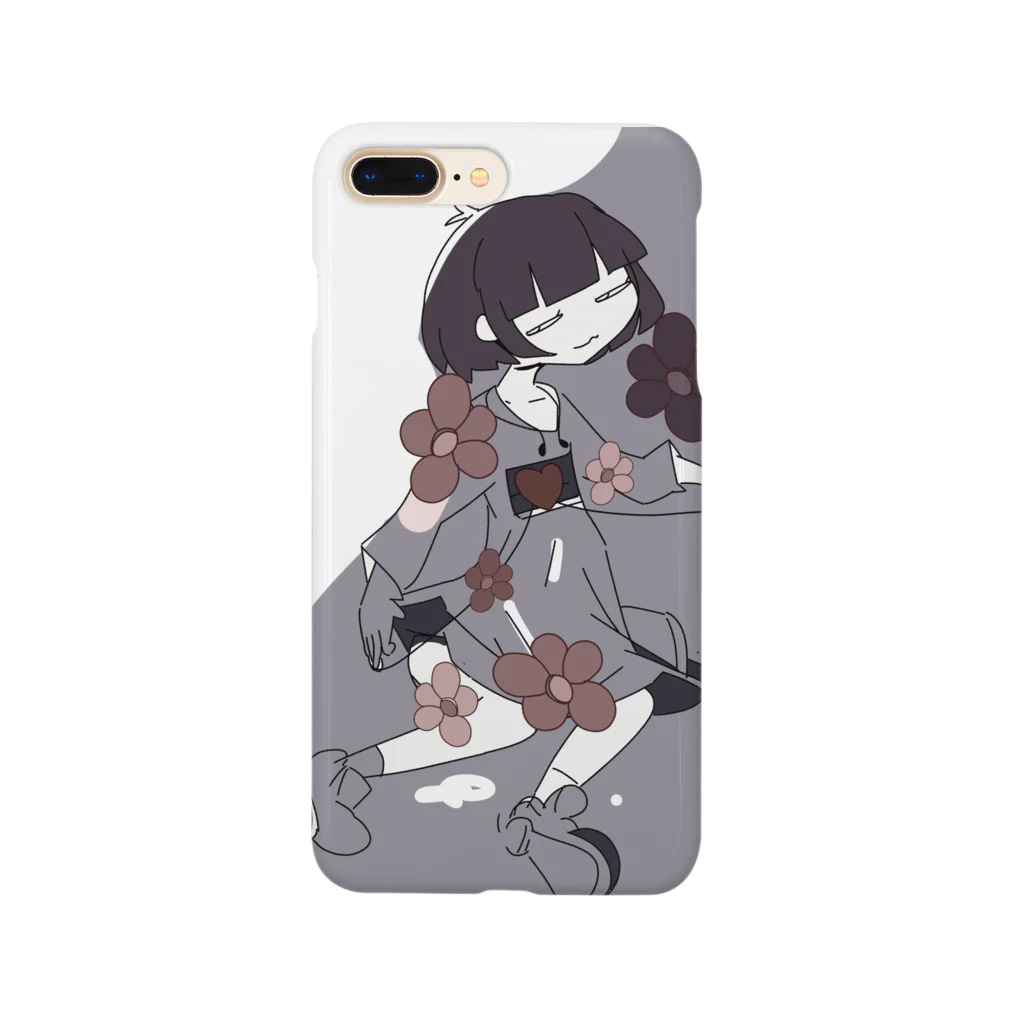 もりのくまさんのgrey Smartphone Case