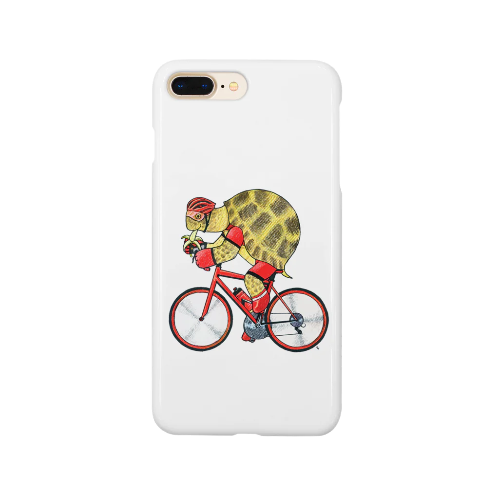 segasworksのカメの自転車乗り Smartphone Case