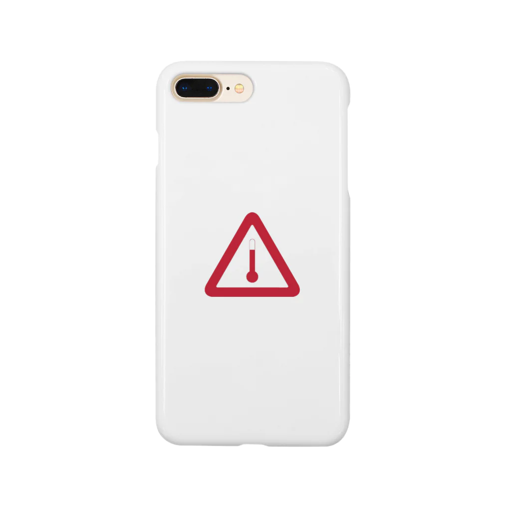 ingk_124の高温注意 Smartphone Case