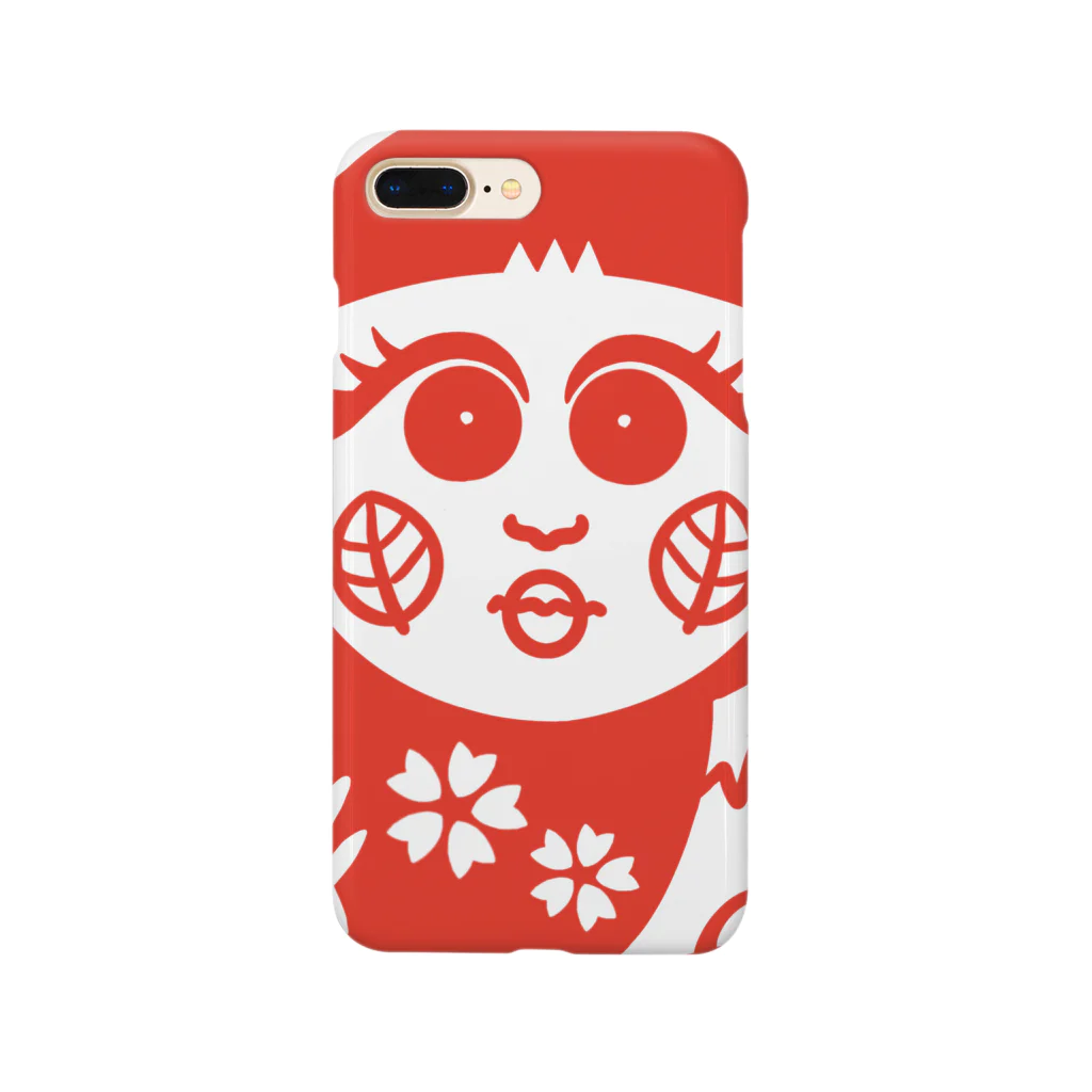 Deco_Save_Myanmarのだるまちゃん Smartphone Case