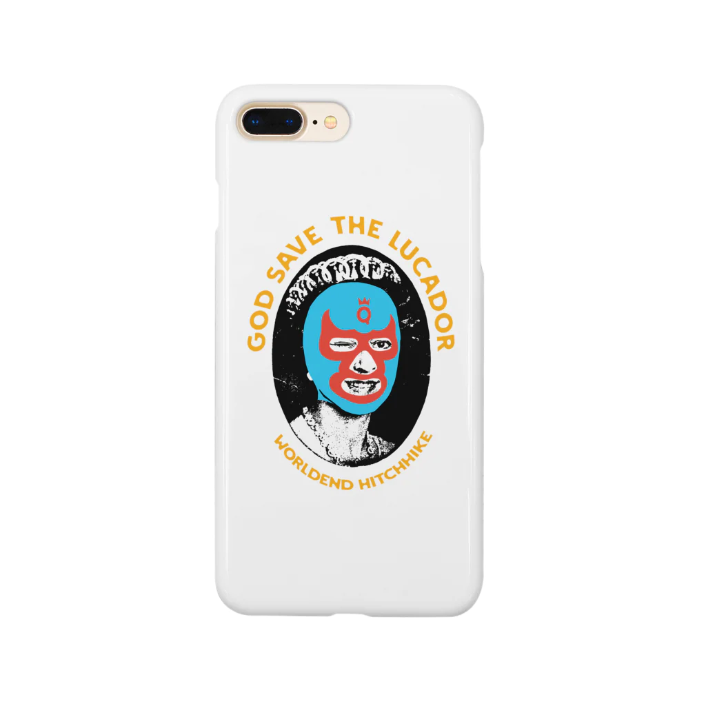 ワールドエンド ヒッチハイクのゴッド・セーブ・ザ・ルチャドール　GOD SAVE THE LUCHADOR スマホケース