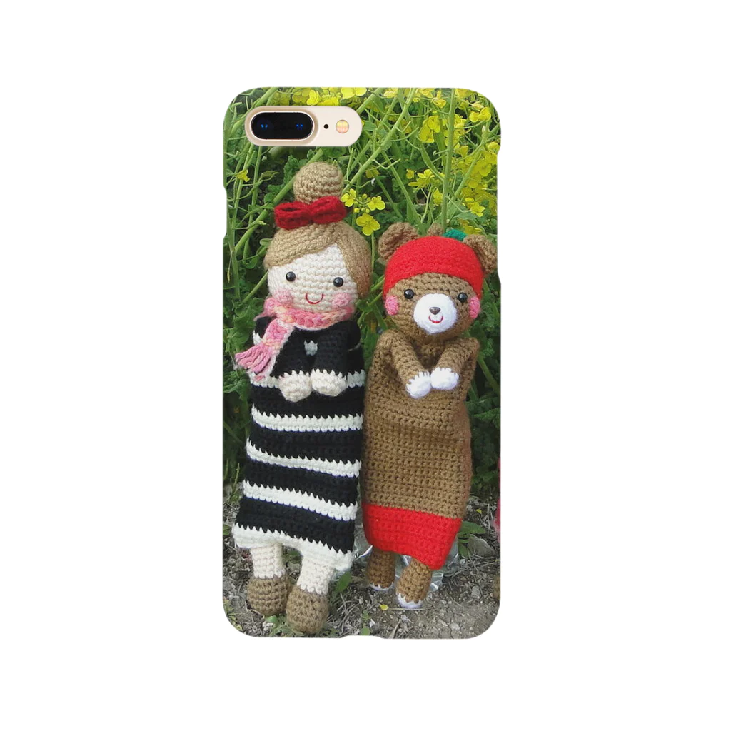 ＫＵＭＡ－ＳＴAＴＩＯＮの心春ちゃんとリンちゃん Smartphone Case