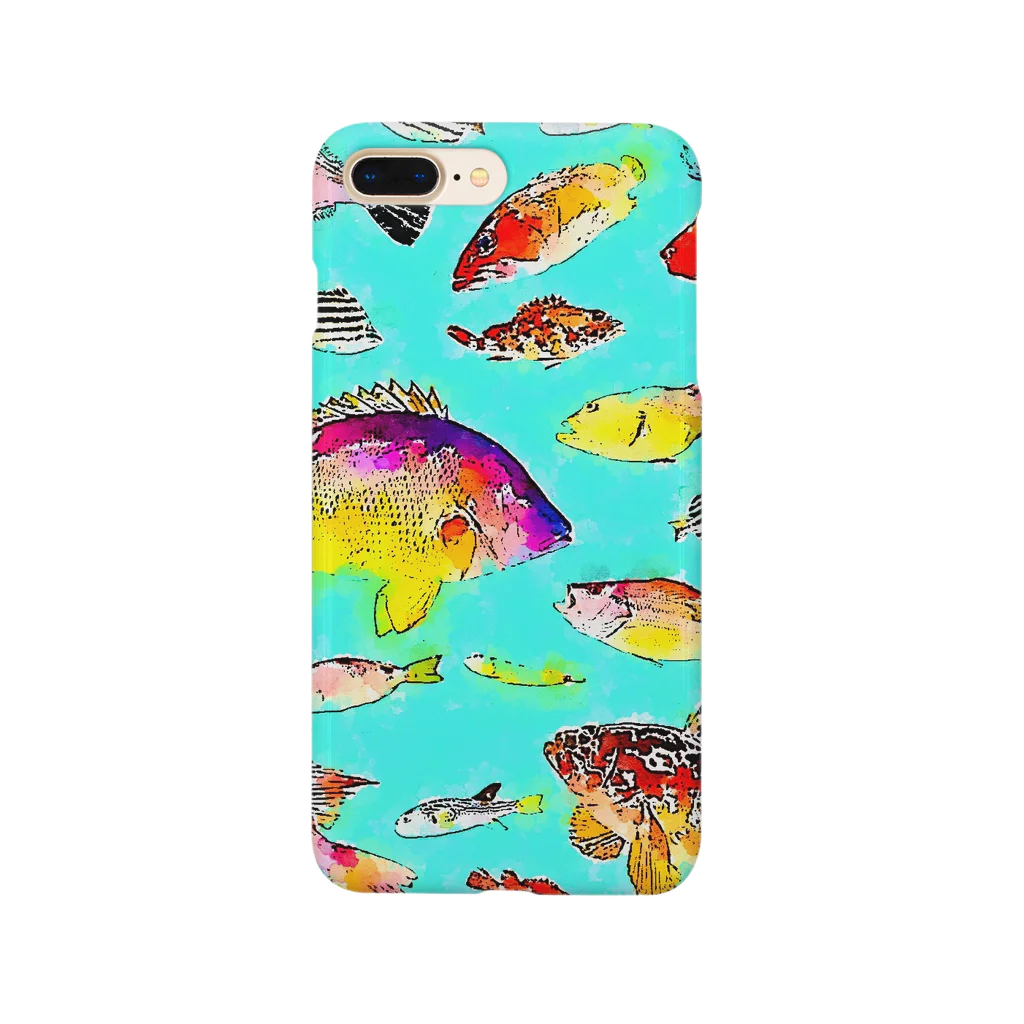 海部の魚の海部の魚 Smartphone Case