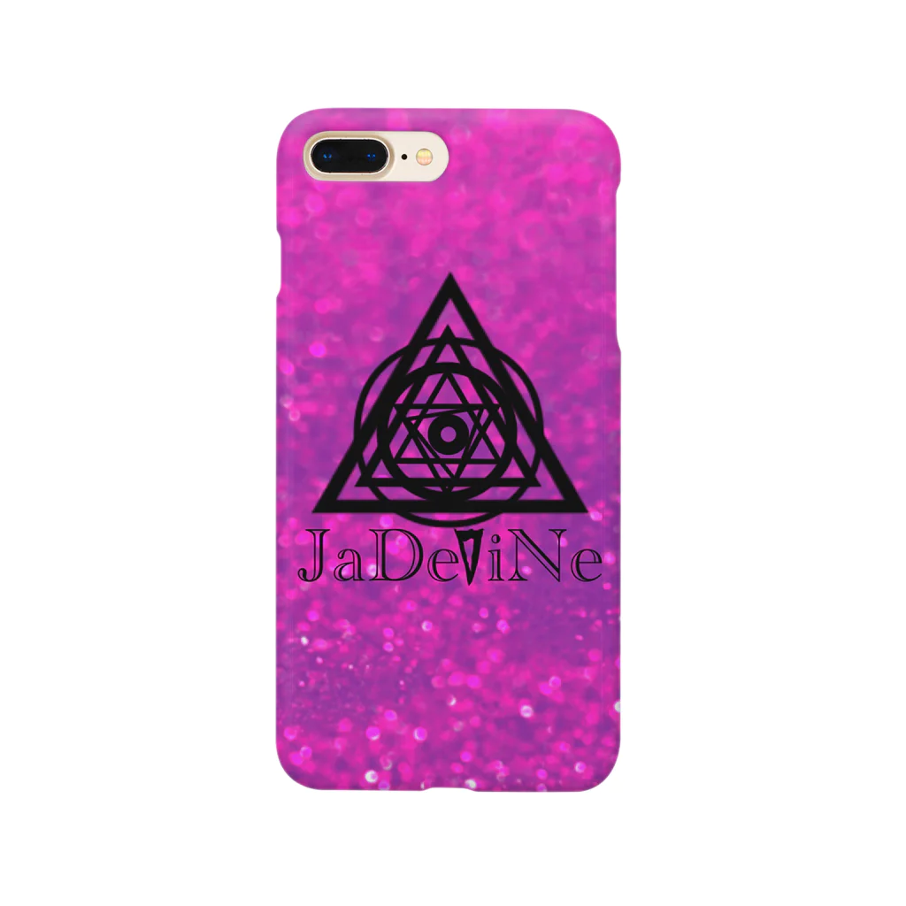 JaDeViNeのJaDeViNe PINKcosmic スマホケース