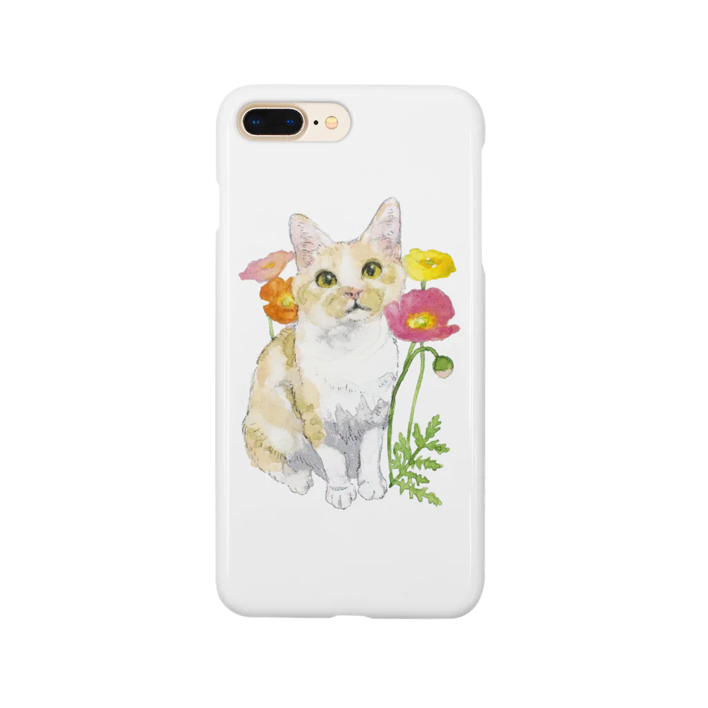 アートの綿毛のsprite（猫の絵ブログ） Smartphone Case