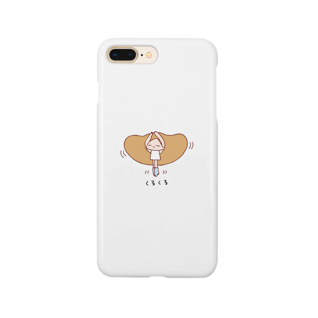 アートの綿毛のくるくる（もーふちゃん） Smartphone Case