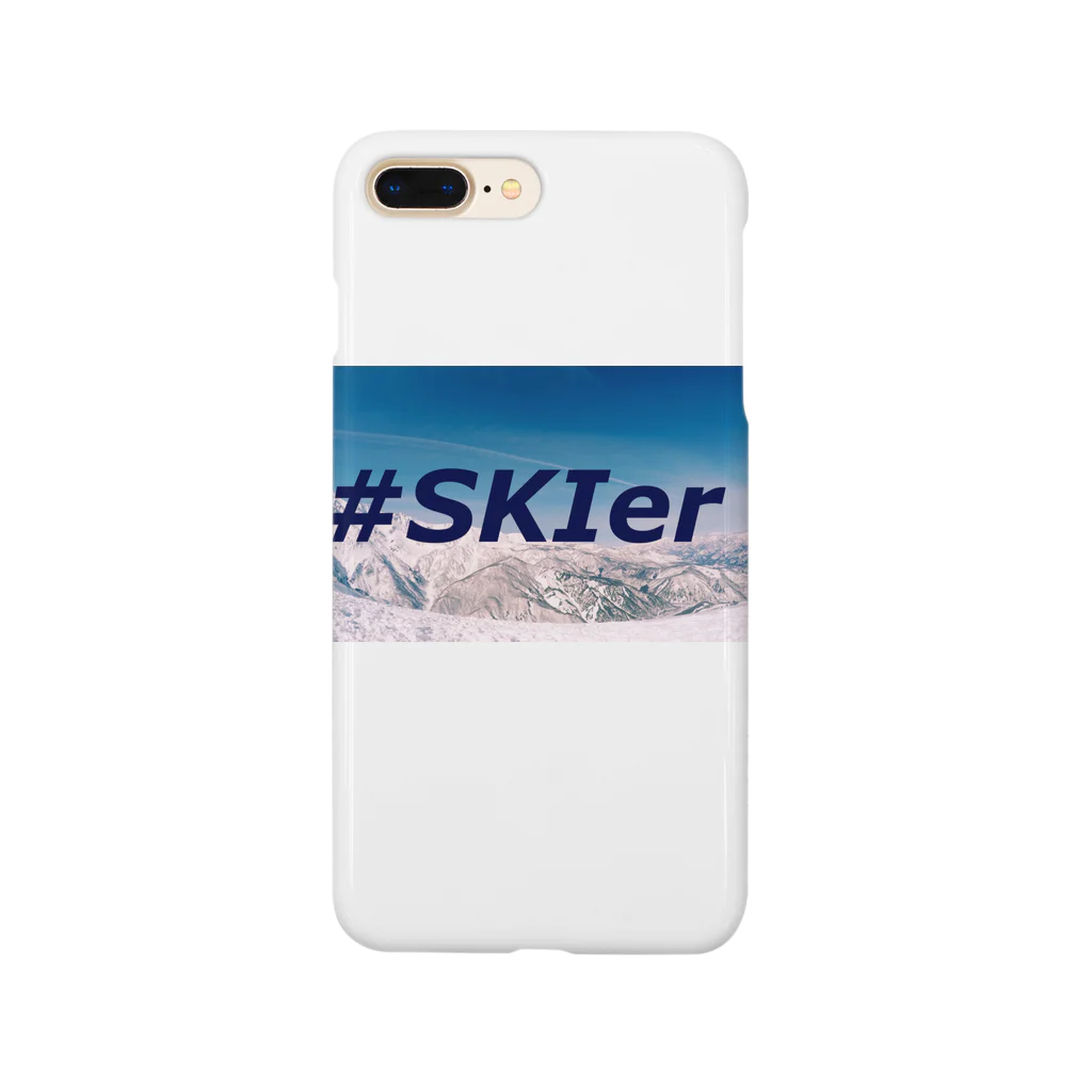 prinaの#SKIer /スキーヤー スマホケース