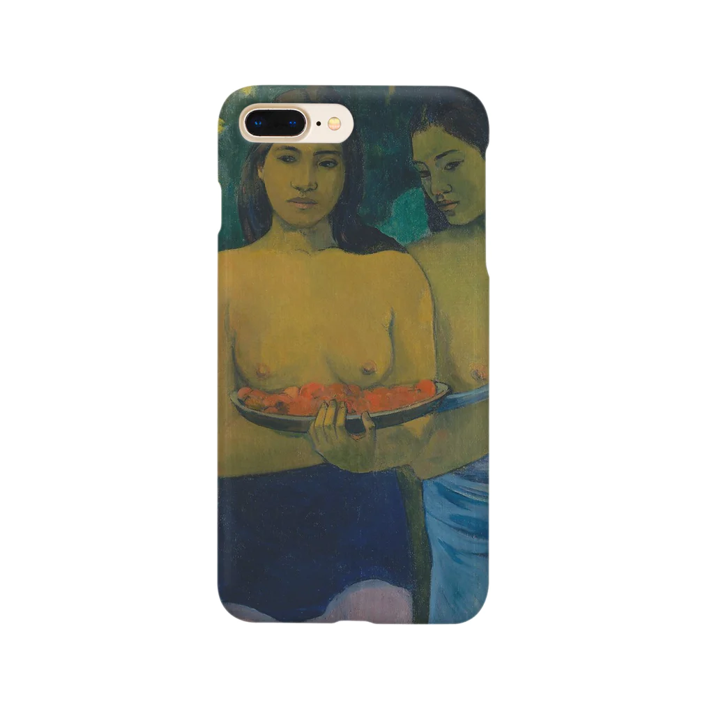 Masterpieceのポールゴーギャン 　/　二人のタヒチの女性　Two Tahitian Women 1899 Smartphone Case