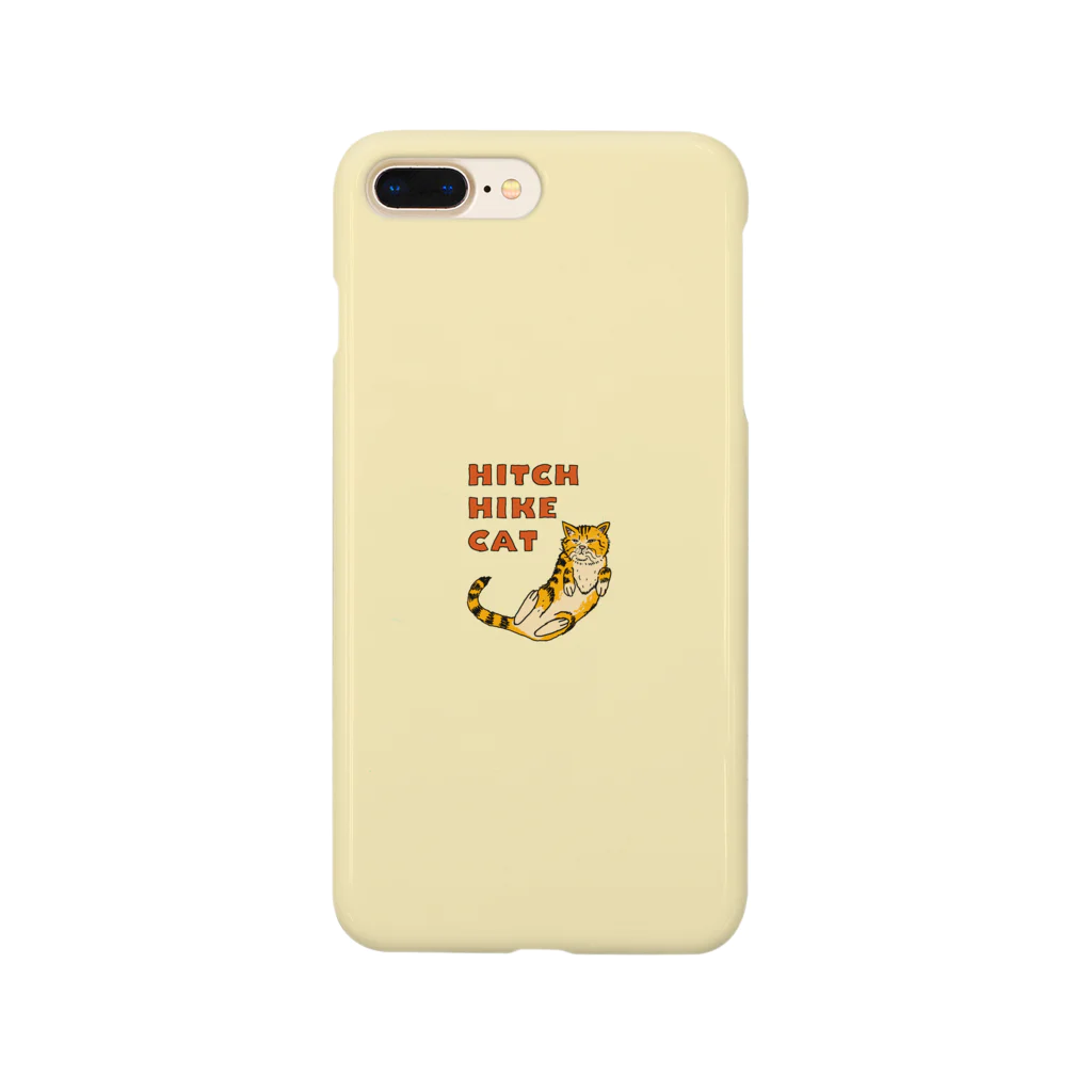 ポニーテールママの野良キャット白 Smartphone Case