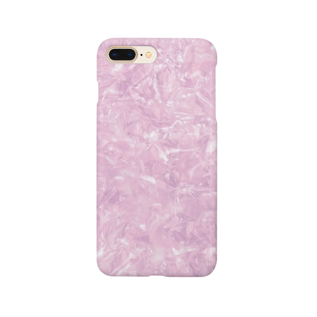 yamasaki nekoのpink 天然石風 Smartphone Case